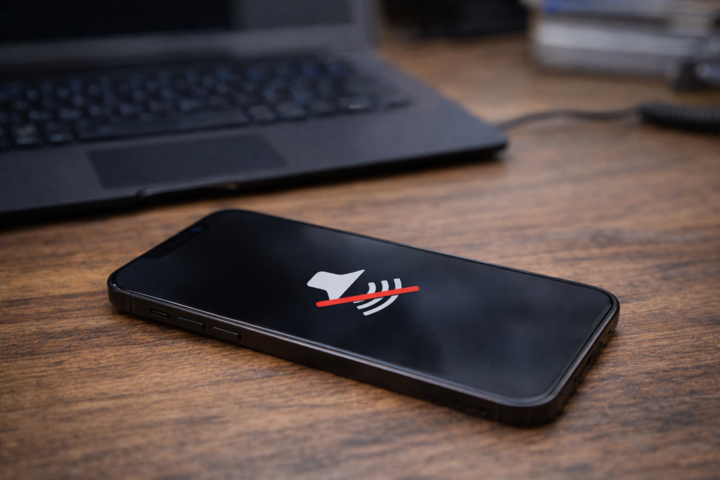 Phone speaker crackling noise