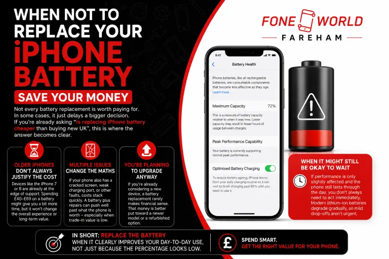 When NOT to Replace Your iPhone Battery (Save Your Money)
